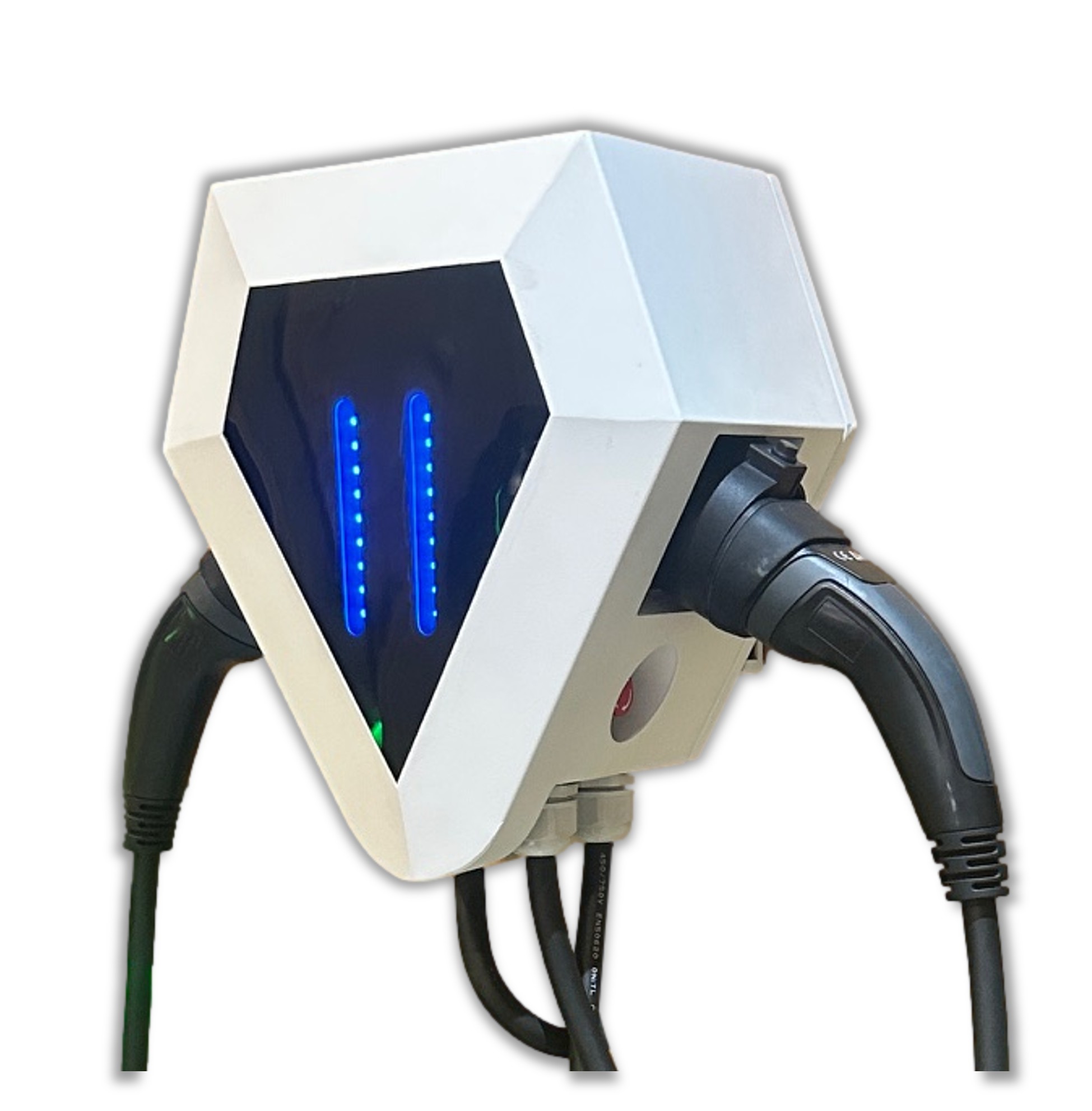 7.4kW Dual Plug AC EV Charging Station