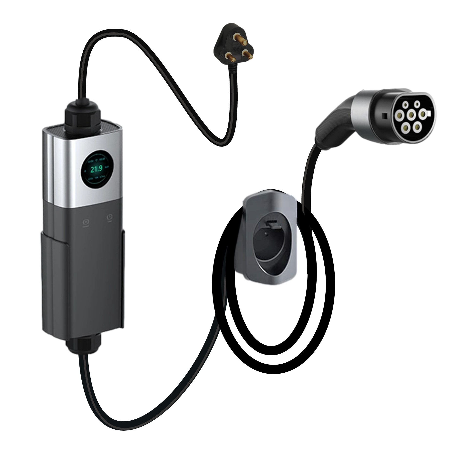 3.7kW SPB Portable EV Charger